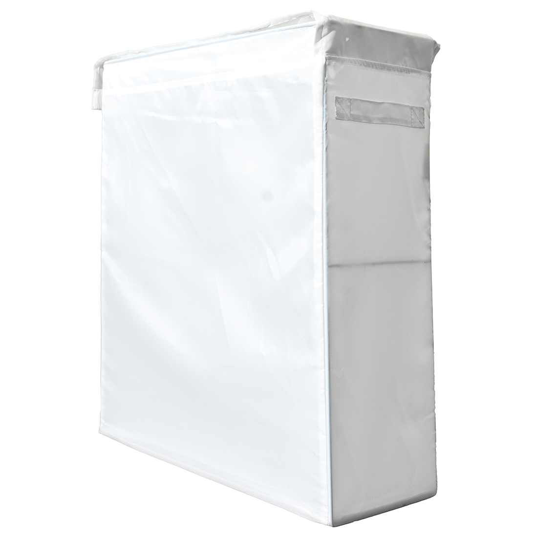 Tủ quần áo vải di động và gấp gọn màu trắng